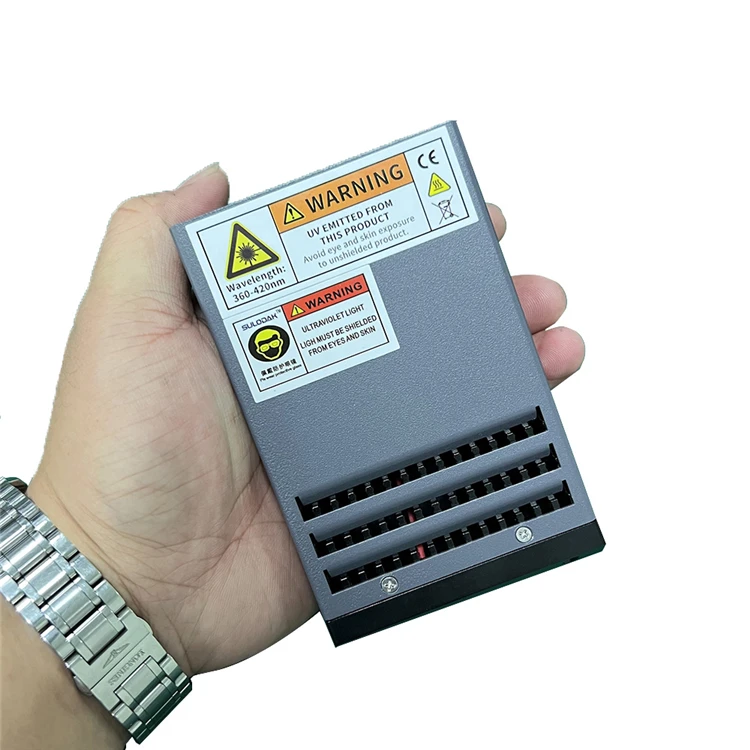 7510 Factory Price 395nm Mini Fan Cooling UV LED For Flatbed Printer for G5 G6 OCA Optical Glue