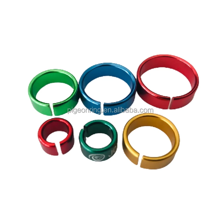 Manufacturer direct-sell High quality bird banding open aluminium bird rings Split Aluminium bird bands