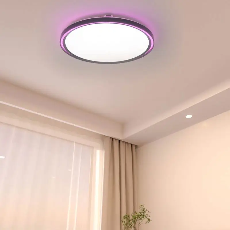Home smart lights led ceiling light RGB dimmable smart sensor multifunctional wifi tuya night lamp panels led smart home lights