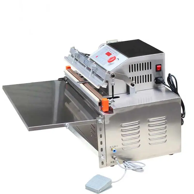 External Pumping gas fillng Vacuum Packing Machine with foot switch