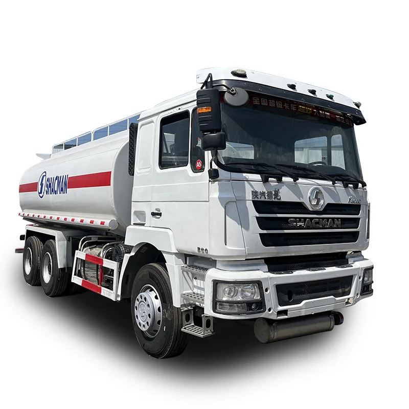 Грузовик-цистерна с нефтью Shacman F3000 6x4 б/у грузовик топливным баком 25CBM 380HP бензовоз для продажи