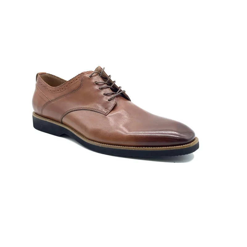 
Brand Design Italian Leather Dress Shoes Men Classic Lace Up Causal Brogue Shoes Moccasin Loafers men 