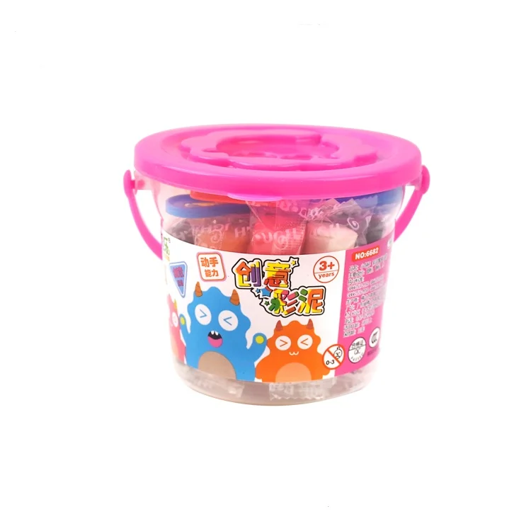 DIY 12 Colors Playdough Children Educational Toys Soft Non Toxic Colored Clay Plasticine Set For kids