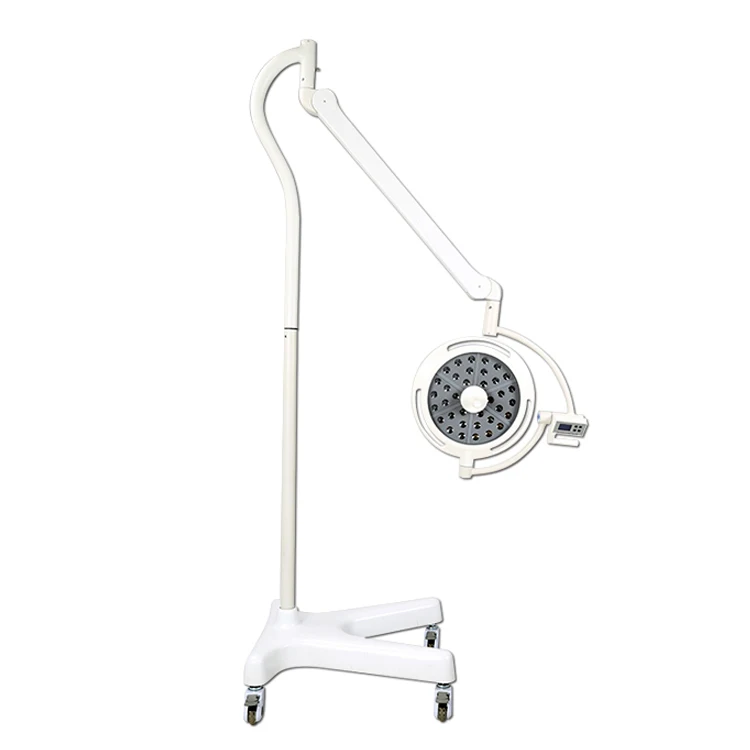 QL14 CRI 98% Mobile floor standing LED shadowless lamp led surgical lamp for hospital clinic