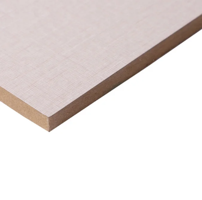Factory direct  4x8 18mm white melamine faced mdf for decoration