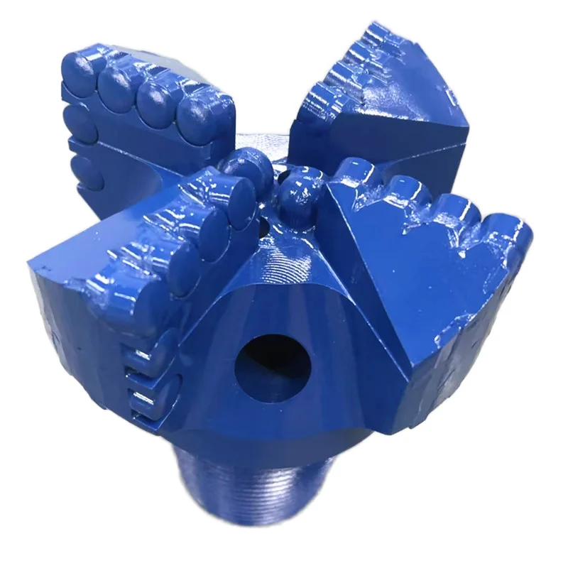 Fast Drilling 178mm PDC Drag Bit  Steel Body Diamond Water Drilling Bit