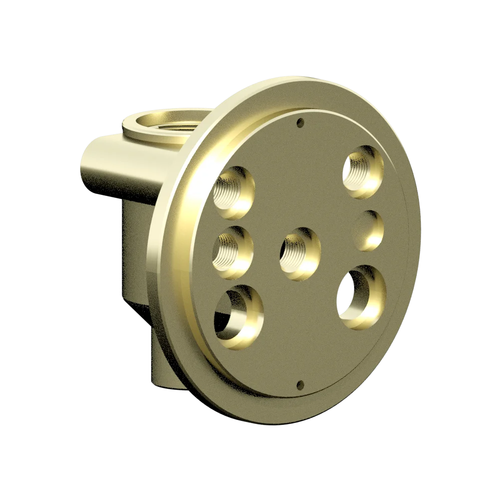 OEM Custom made motorcycle automotive truck accessories flange bearing CNC metal rapid prototype parts