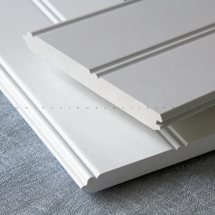 High Quality Decorative PVC Crown Moulding PVC Ceiling Mouldings for Kitchen Cabinet