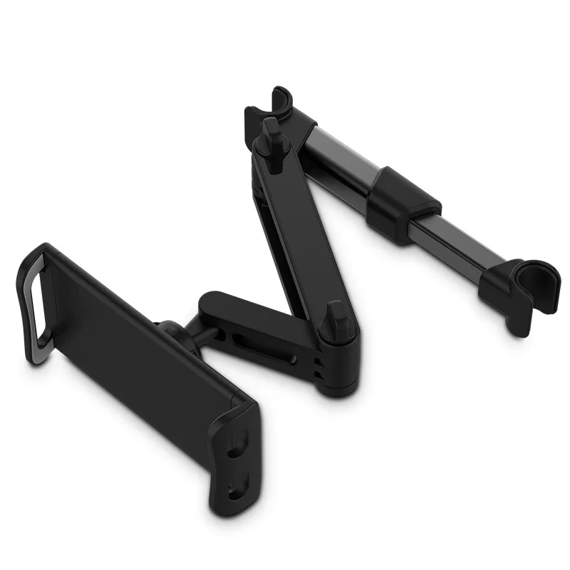 Auto Seat Rear Headrest Mounting Bracket Telescopic Car Back Seat Tablet Stand Headrest Mount Holder for Iphone
