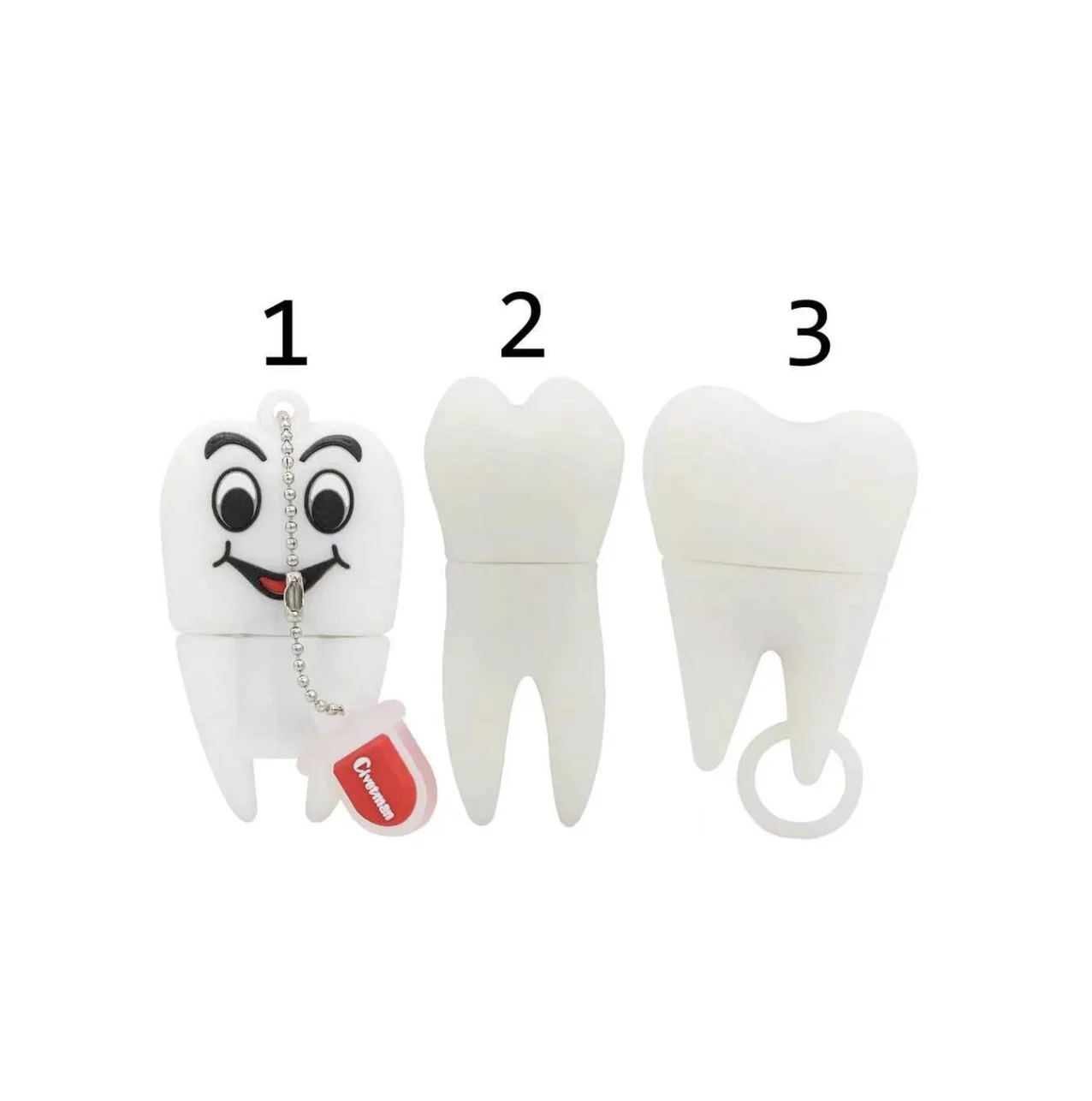 Fancy fun Tooth shape  USB Flash drive memory stick, tooth shape usb flash drive pen drive