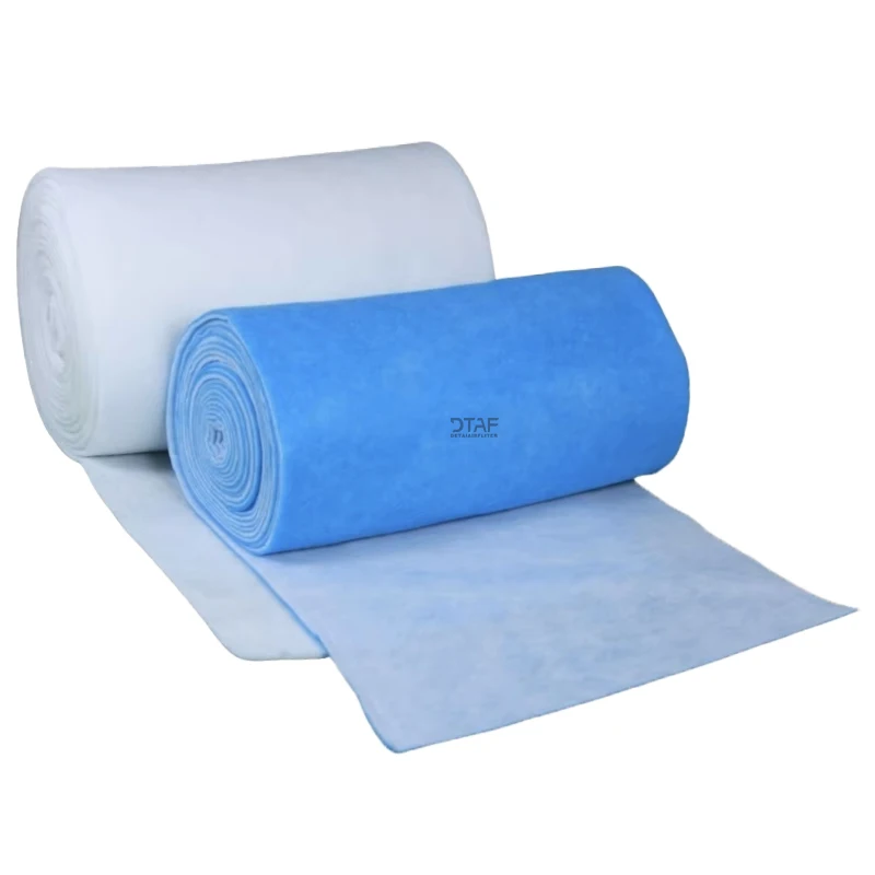 Customized Pre-Intake Air Spray Booth Filter Media New Condition Cotton Non-Woven Fabric Paint Primary Filtration