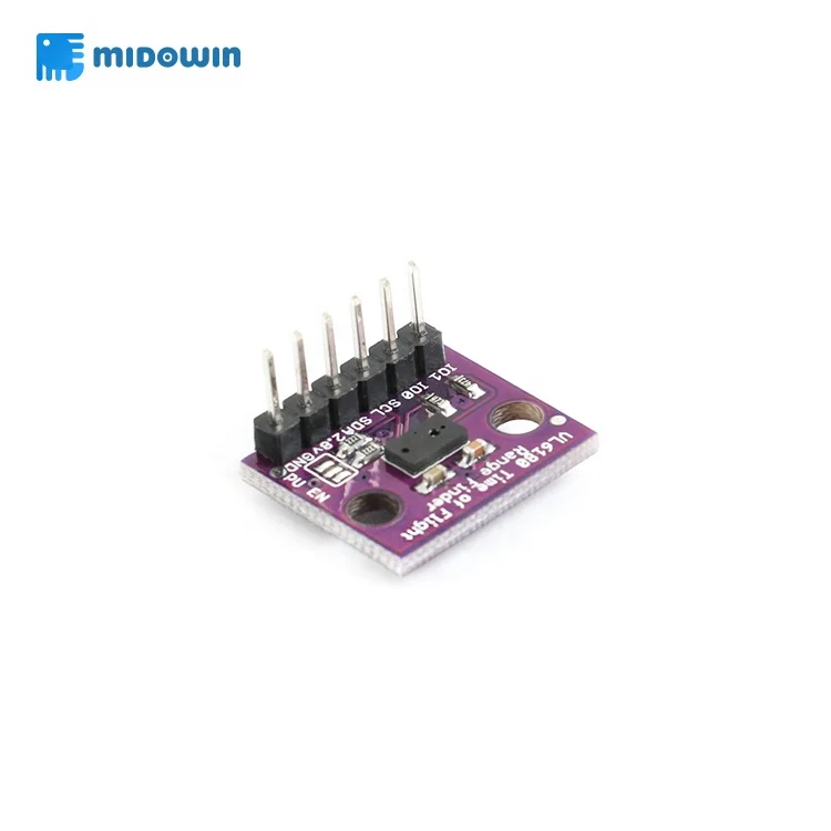 
New & Original Time of Flight Range Finder Optical Ranging Light Sensor Module MCU-6180 VL6180 