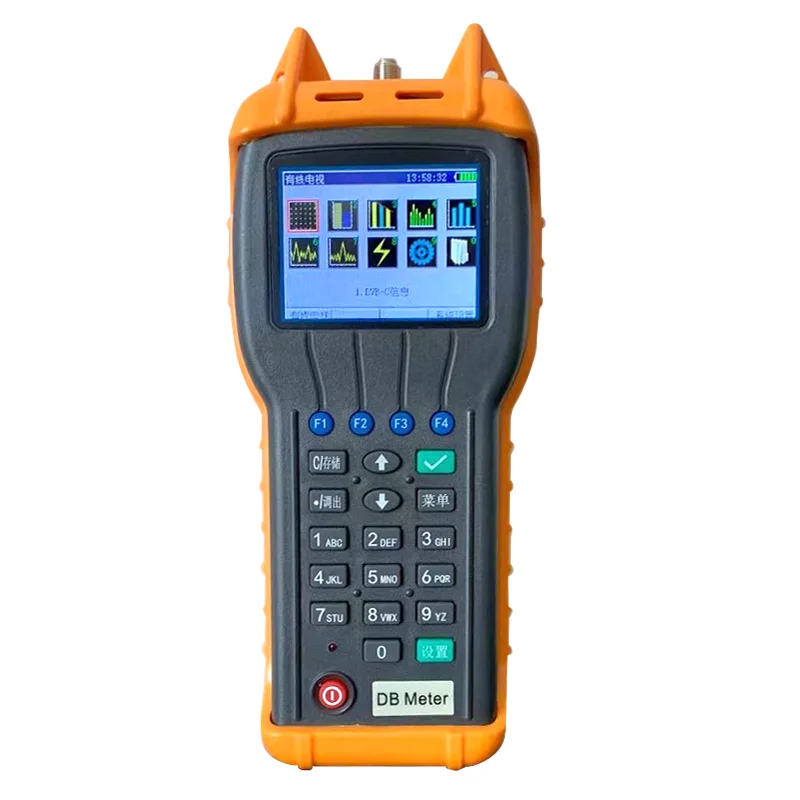 CATV измеритель уровня сигнала 5 ~ 870 МГц CATV Кабельное телевидение тестер Аналоговое ТВ метр