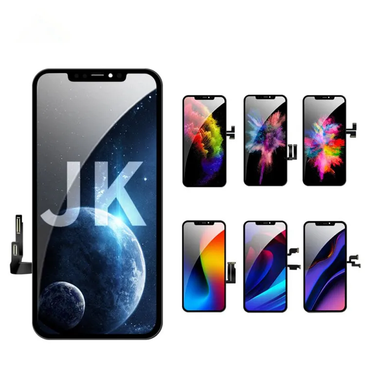 Оптовая цена мобильный телефон Incell JK LCDs для iPhone 13 X XS XR 11 12 Pro Max 14