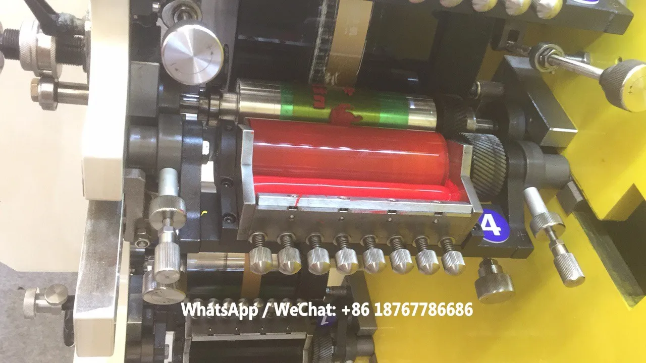 JR-1241 одежды стирка ярлычок с памяткой по уходу флексографическая печатная машина для саржевая хлопковая лента, сатиновые ленты из полиэстера и нейлона тафта