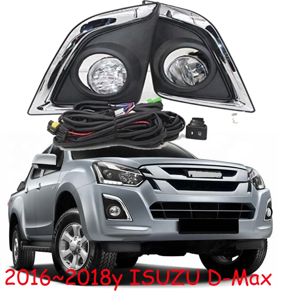 Аксессуары для автомобиля бампер DMAX передняя фара d max для 2016 ~ 2018y ISUZU D-Max противотуманная фара галогенная Автомобильная передняя фара d-max передняя фара