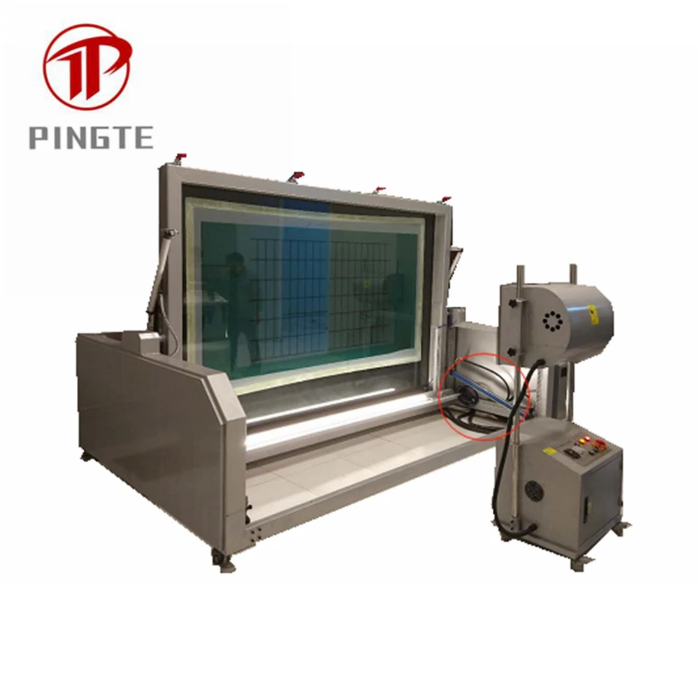 Large size Screen Printing Plate Vertical Vacuum Exposure Machine