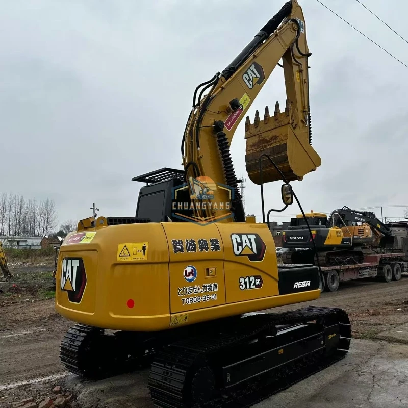 Used 12Ton excavator CAT312GC Original Japan,High quality Used excavator cat 310 312 315 318 mini construction excavator sell