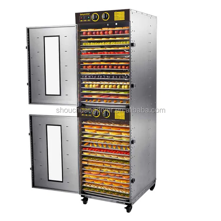 High quality 32 trays jerky food dehydrator dehydration fish drying machine