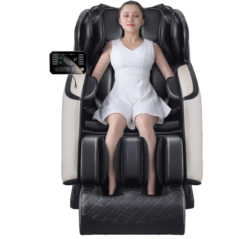 New Trend Zero Gravity Electric Full Body Chair Shiatsu Foot 3D Thai Fixed Point Relaxing Massage Chair