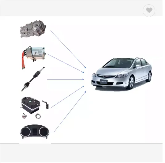 15KW 96V electric car conversion kit , driving system, gasoline car convert to electric car
