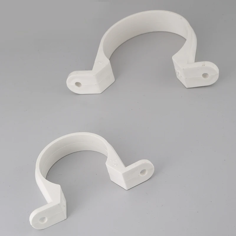 Sam UK made in China durable pipe fitting clamp plastic pipe clip pvc pp clamp saddle plastic pipe clip