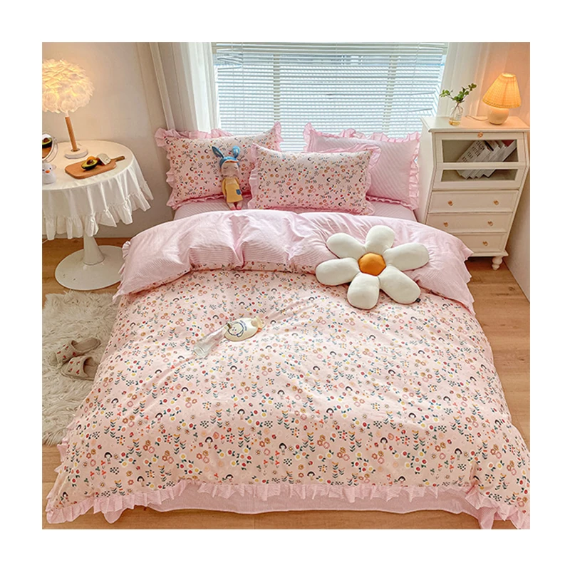 Best Price And Luxury Bedding Set King Size Luxury White Duvet Cover Set  Bedsheets Sets