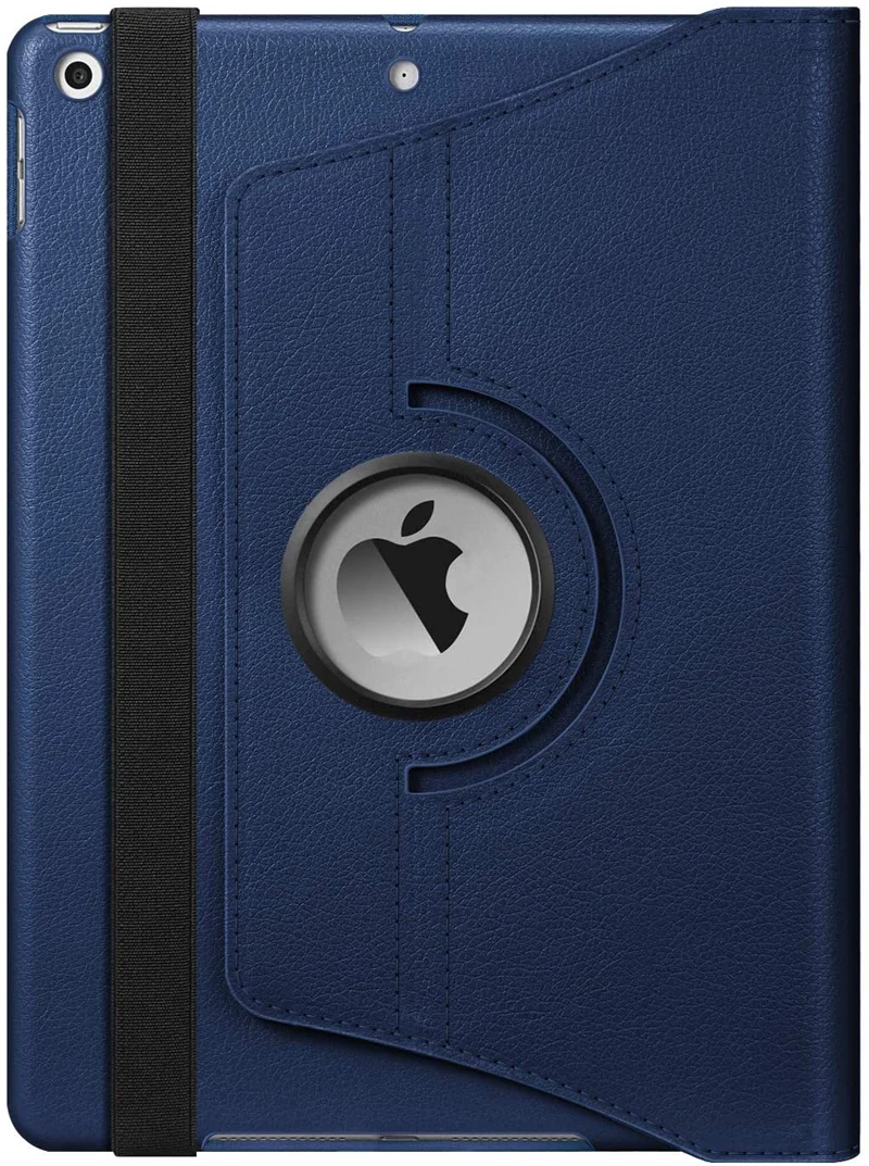 for iPad pro 12.9 2022 Case Rotating Leather Case Kids Protective Fund Para with Built in Pencil Holder Magnetic Auto Sleep