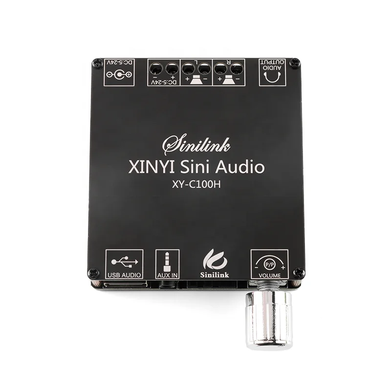 Плата усилителя мощности XY C100H 100WX2 TPA3116 HIFI Stereo BT