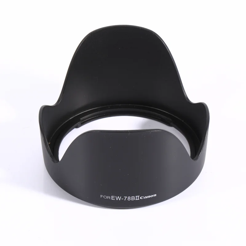 Massa Photographic Equipment digital camera accessories plastic black ET-83C Camera lens bayonet hood for canon