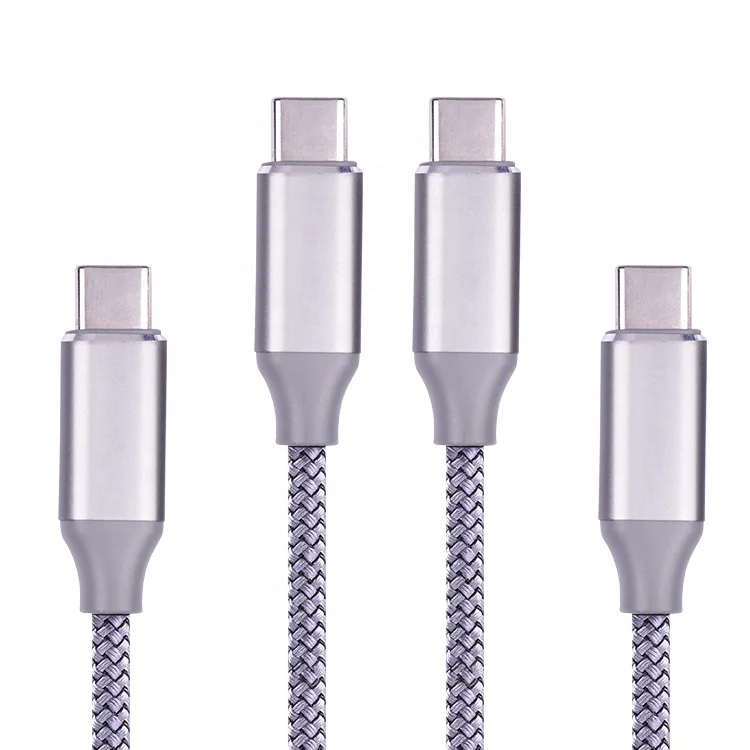 USB-IF бесплатный образец сильный USB-C-USB-C 3,1 20 V 5A 100 W PD Кабель зарядного устройства с E-mark