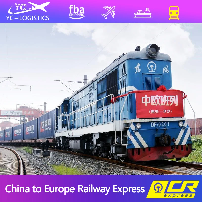 train Shipping rates  from china to germany /uk  /france  europe  amazon  fba