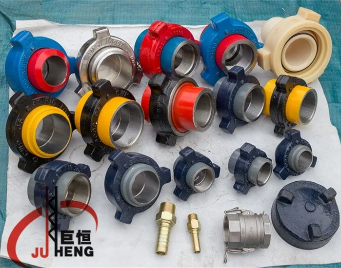 API ISO9001 female male threaded welding carbon steel forged carbon steel fmc weco hammer union fig 602