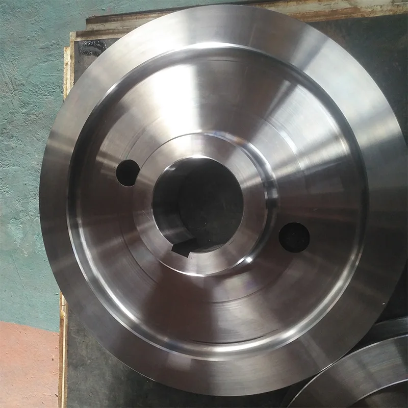 China Supplier Custom Forged Wheel Billet Crane Alloy Wheelscrane rail wheel