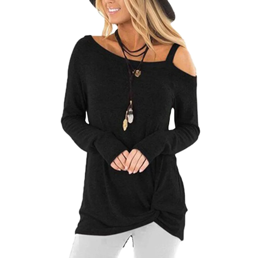 
Kendra Knit Top Plus Sizes Pullover Ladies Tunnic Custom Sweatshirt Women Plain Dyed Regular Sleeve Customsize None Pattern 