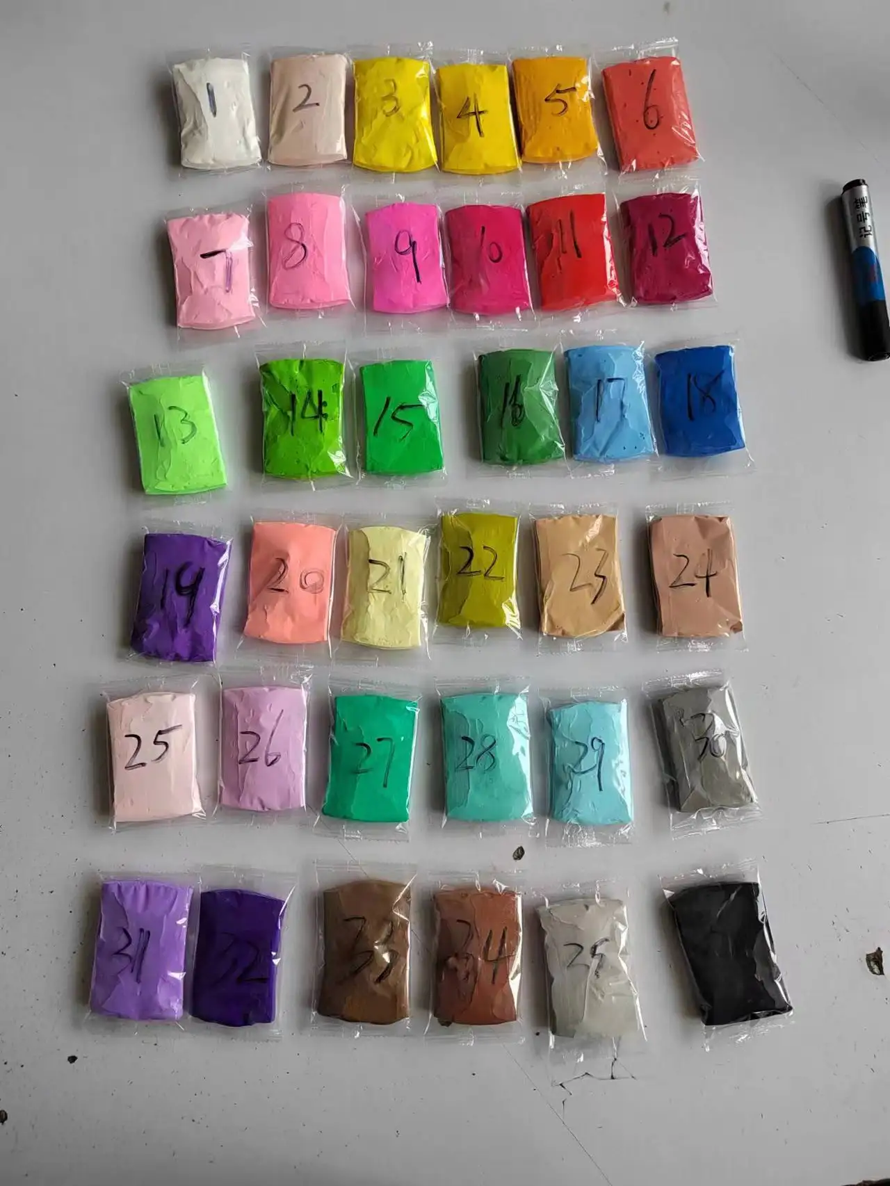 1kg  Professional New Colorful Foam Clay DIY Soft Crafts Air Dry Clay For DIY Crafts