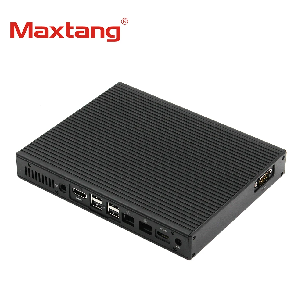 Maxtang Intel Broadwell Processors fanless embedded mini pc HDMI mini-HDMI SATA3.0 mSATA 2USB3.2  4USB2.0 mini computer gaming