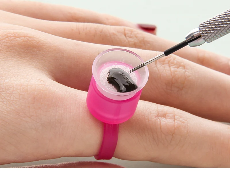 Wholesale high quality pigment cup tattoo ink caps tattoo ink cup