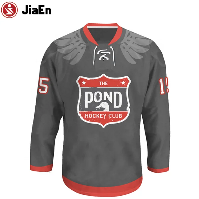 
Direct factory double sided cheap college custom professional usa hockey jersey 