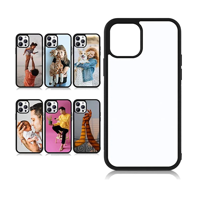 Designer Blank Sublimation Tough PC Cellphone Case Custom Printing 3D Sublimation Phone Cases For iPhone Samsung