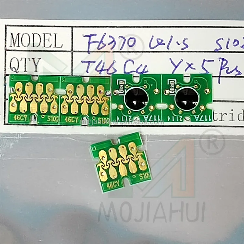 T46C Chip T46C8 T46C2 T46C3 T46C4 One Time Chip for Eps F6370 F9470 F9470H Printer T46C Chip