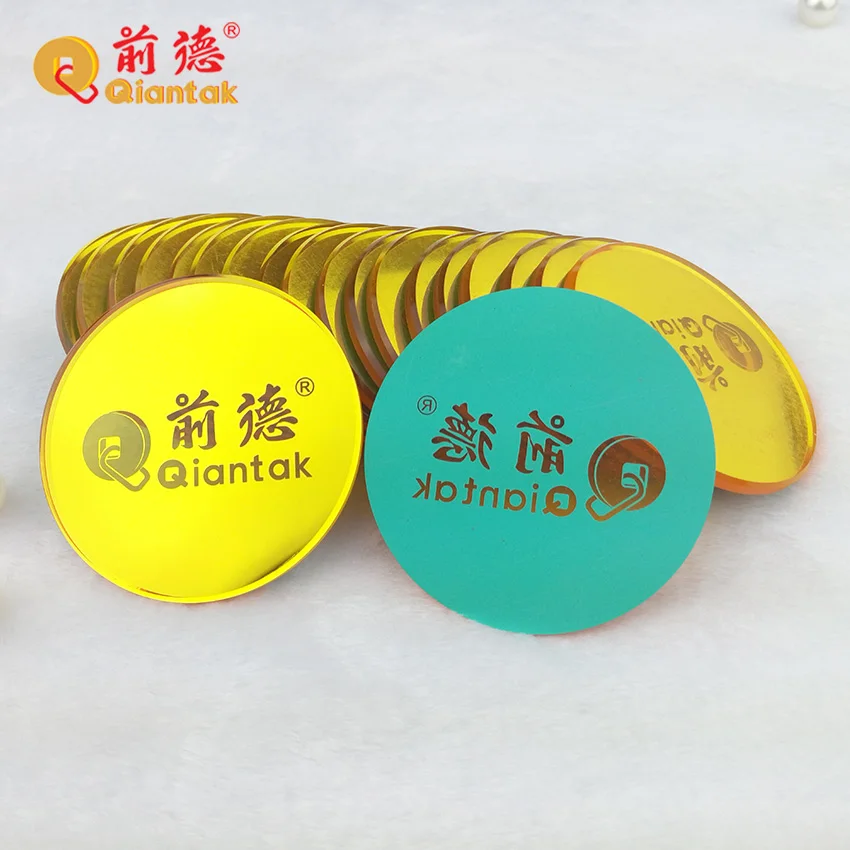 Высокое качество пользовательские акриловые Выгравированные этикетки таблички Пластиковые