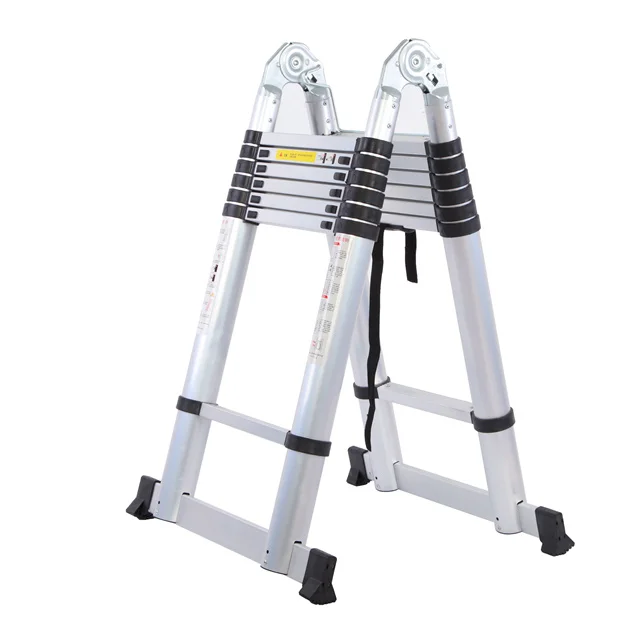 Deliladder Multi-purpose Telescopic Folding Ladder 3.8m EN131