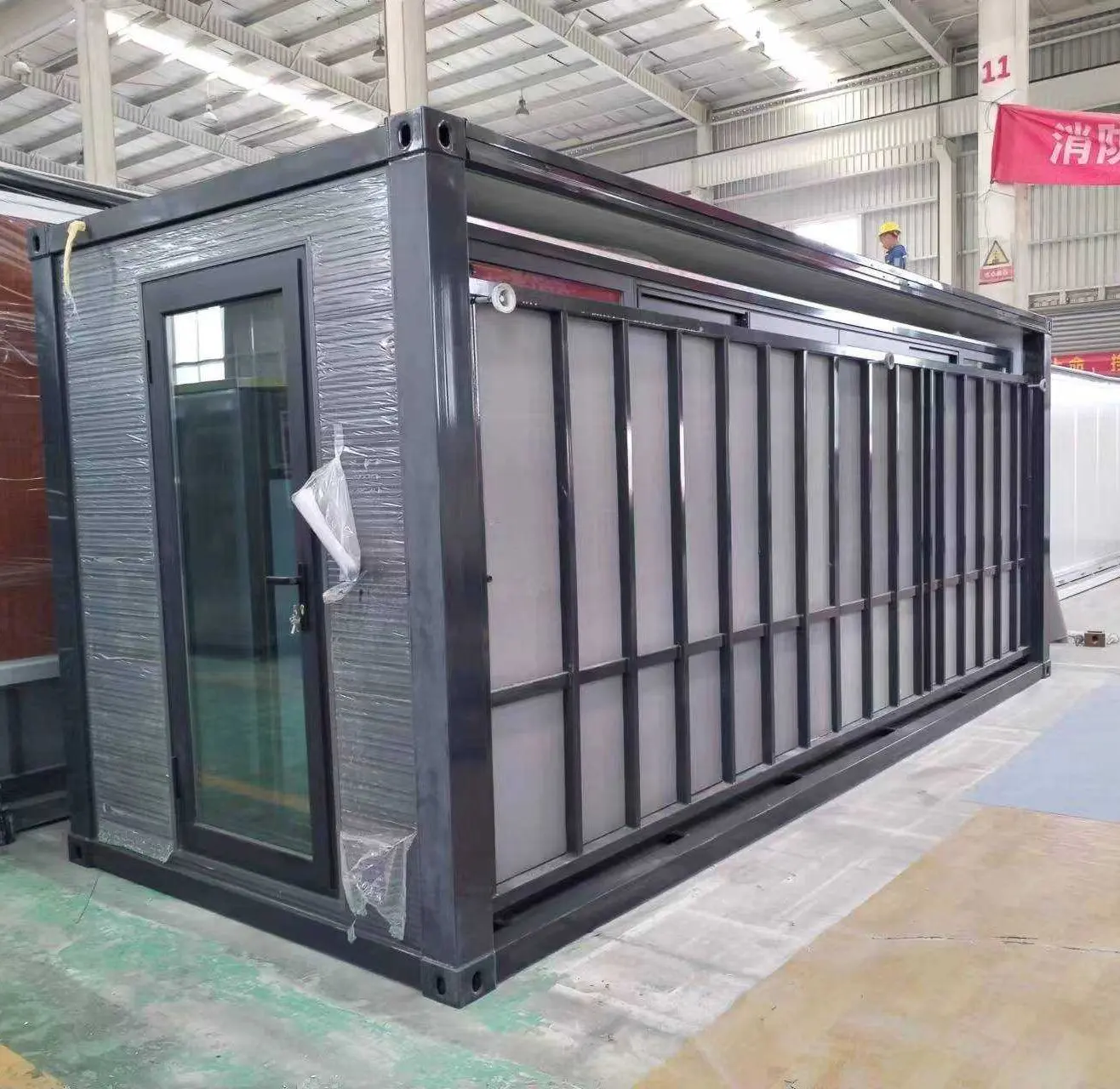 Customized  Mobile Cabin / 1 or 2 Bedroom Granny Flat Container Studio Tiny House Office camper module trailer caravan food car
