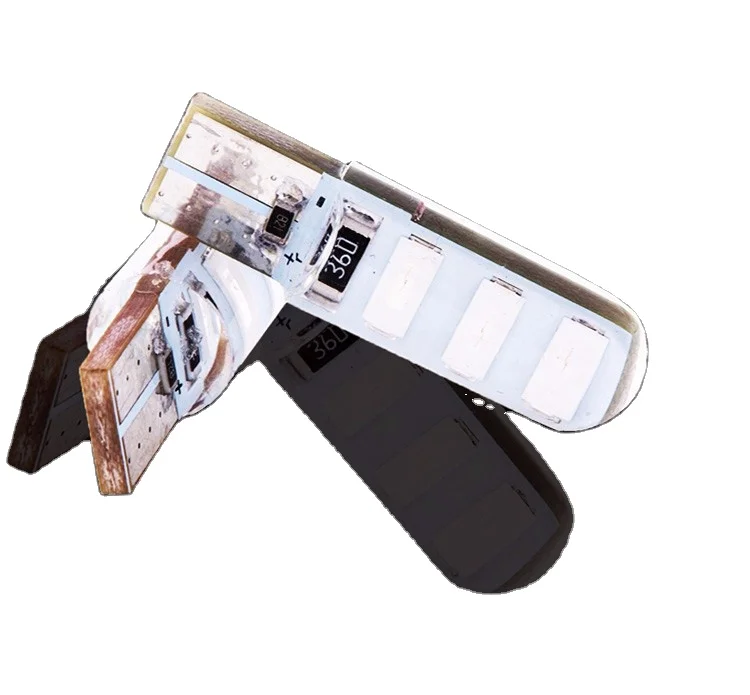 
T10 192 W5W 6 SMD 5630 LED Waterproof Car Wedge Light 6SMD 5730 Silicone Auto Parking Clearance Lights 12V 