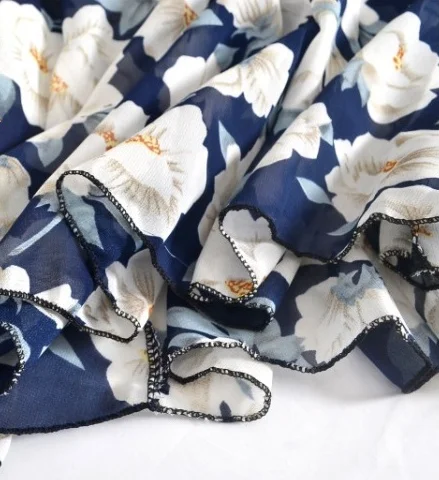 New style  lady clothing free size summer long chiffon floral maxi skirts for women