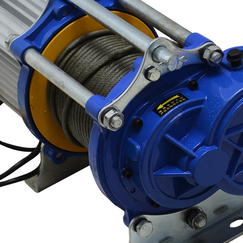 Construction Hoists High Speed Lifting Winch Small Electric Wire Rope Winch