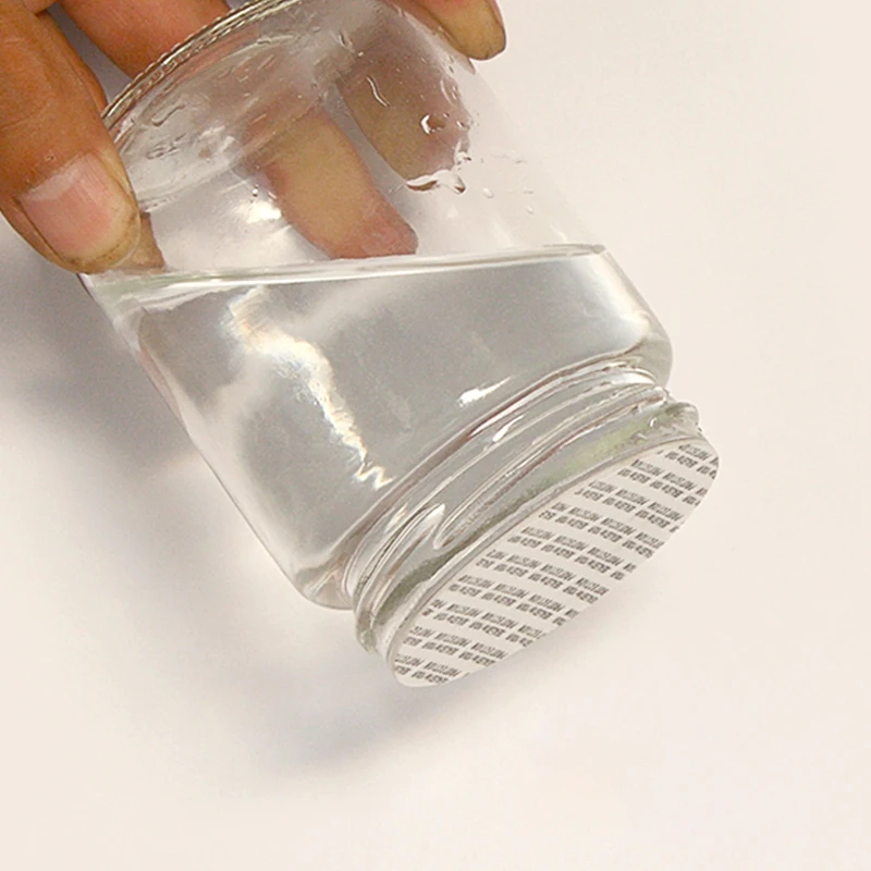 1000pcs/batch 50mm Self-adhesive foam pressure sensitive gasket seals pad cap liner for PP PET PVC PS ABS glass bottles