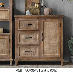 Nordic light luxury simple living room restaurant by the wall entrance cabinet locker storage box living room cabinet