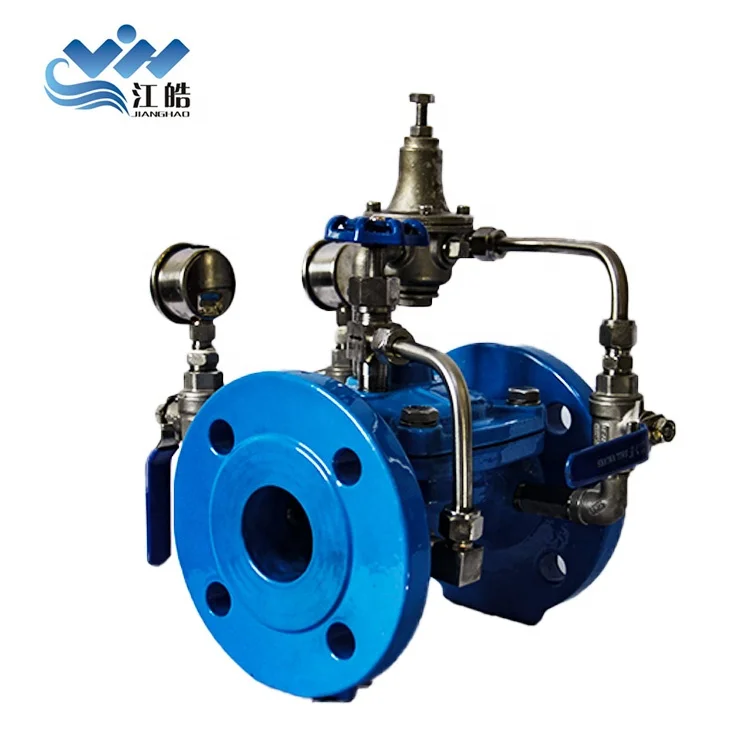 Ductile iron Remote sluice water gate valve hydraulic automatic float valve hydraulic water ball float control valves